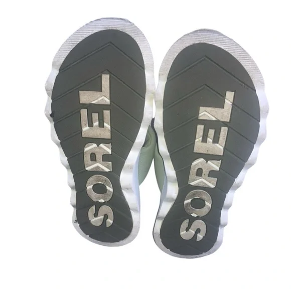 Sorel Women's Sandals in Light Green and White size 7 - Picture 8 of 9